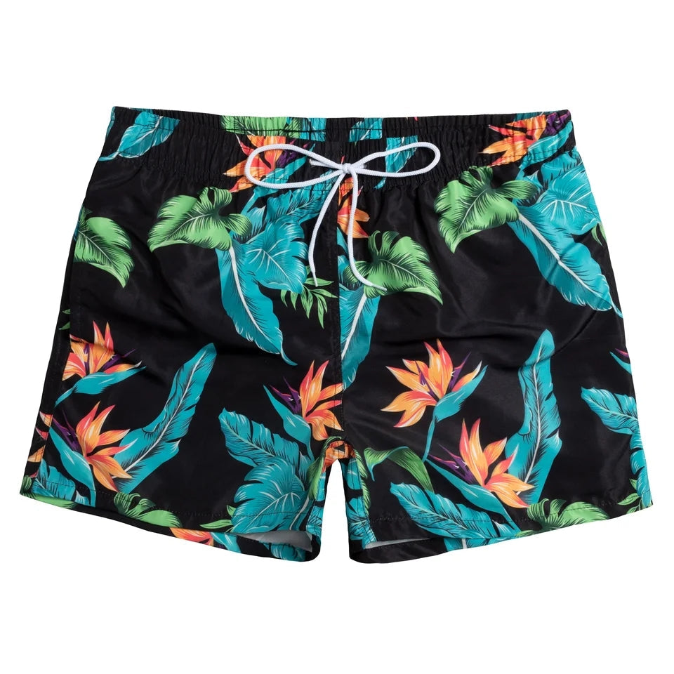 Floral Beach Shorts