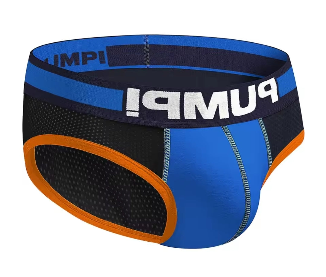 Pump Mesh Brief - Multicoloured