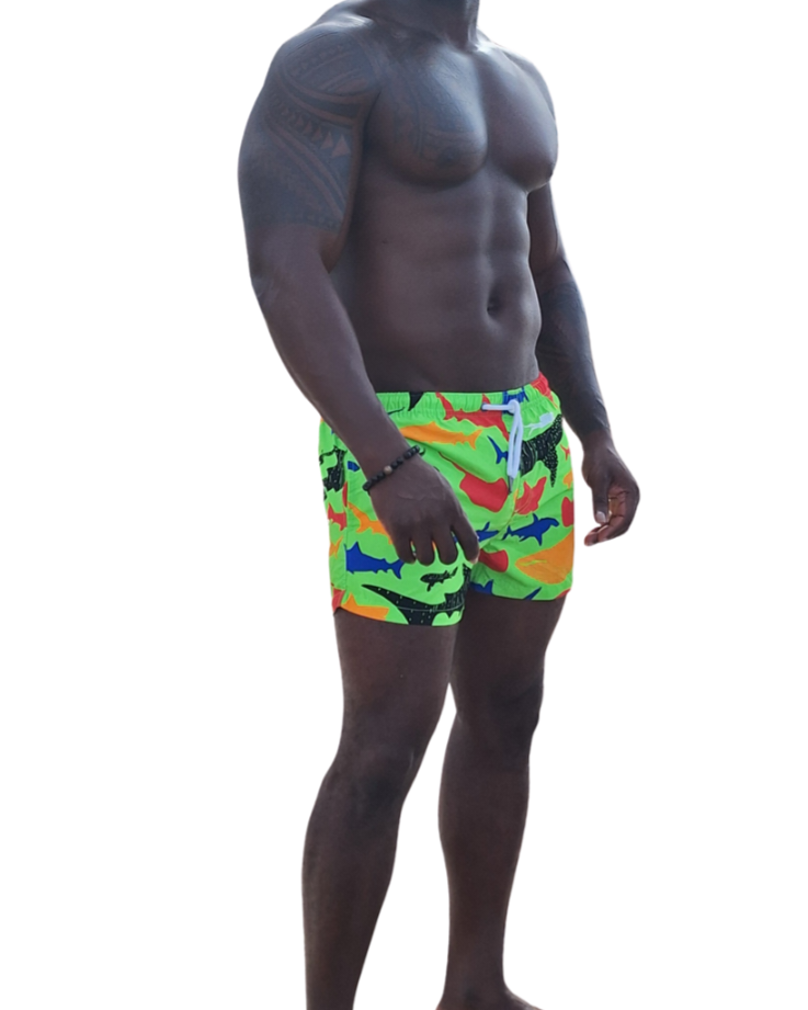 Floral Beach Shorts