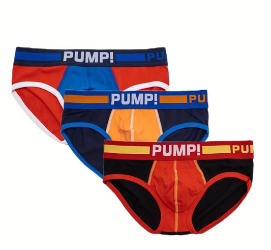 Pump Multi-coloured Brief