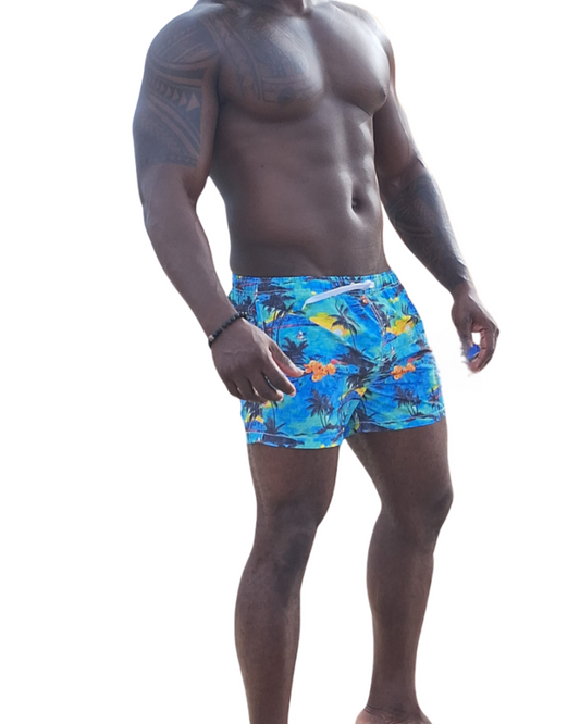 Floral Beach Shorts