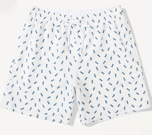 Tropical Pineapple Shorts