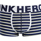 Pink Hero Stripe Boxer Brief